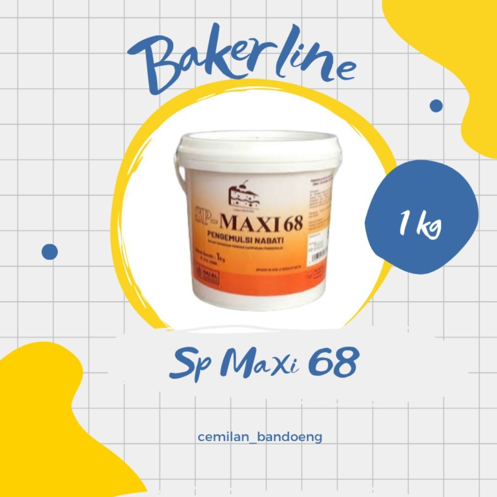 

BAKERLINE SP MAXI 68 KEMASAN 1 KG terlaris