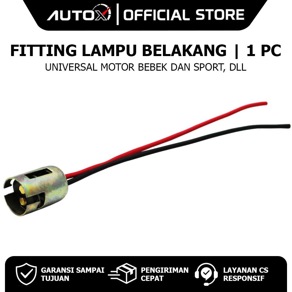 Fitting Lampu Belakang Vario 125 150 & Beat Pop Street & Scoopy & Mio S M3 & Tiger & ADV & Supra & R
