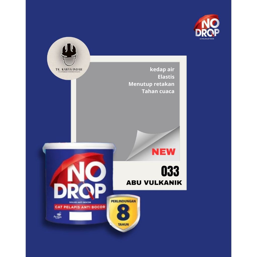 NO DROP 20kg | Cat Tembok No Drop pail 20 kg / READY MIXING