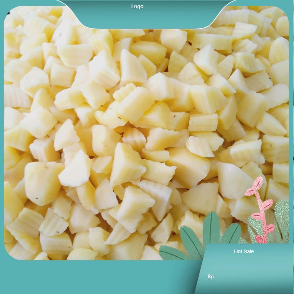 

Kentang Kotak Kupas Segar Buat Sambal Goreng Kentang Potato Cube