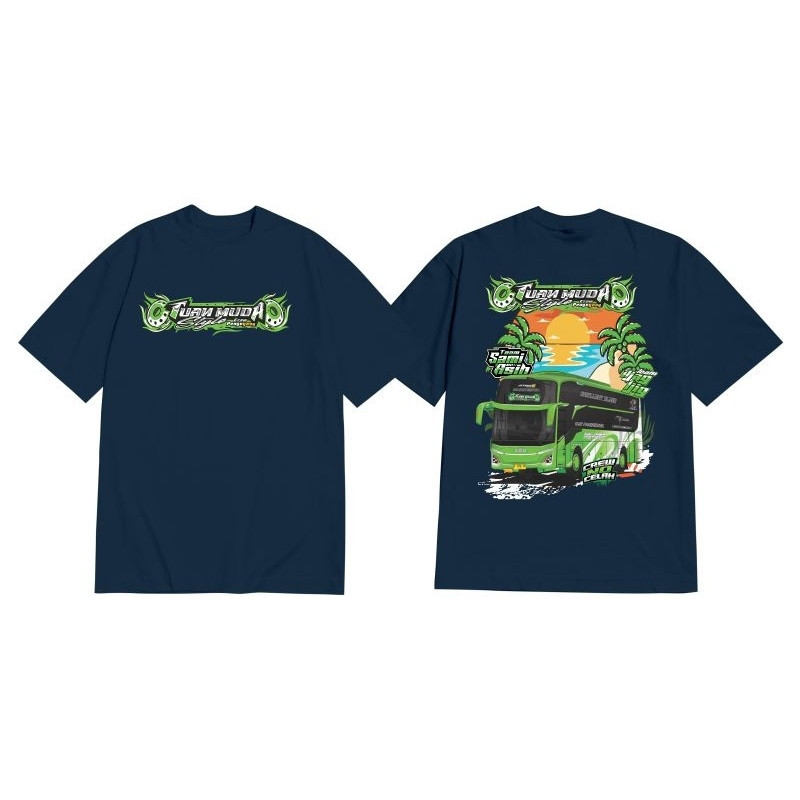 Kaos Anak Bus Tuan Muda Baju Kaos Distro Anak Vektor Bus Telolet Keren