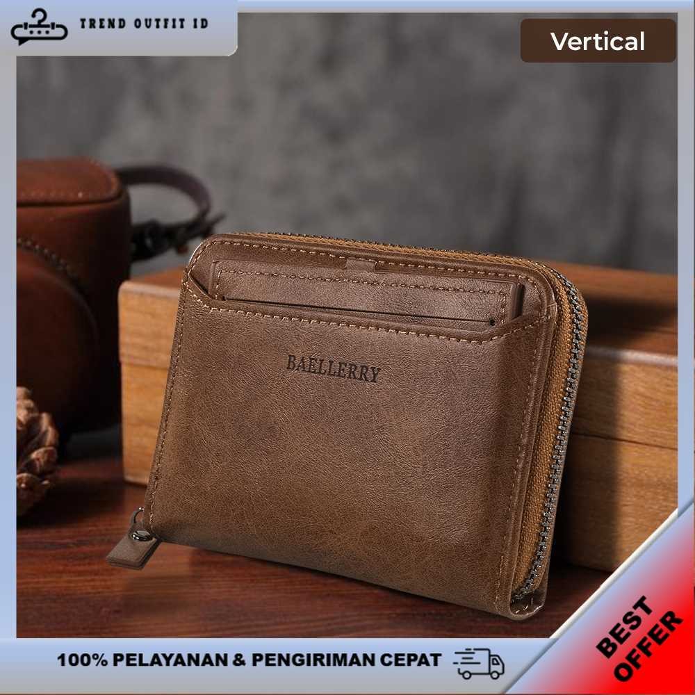 Dompet Pria Baellerry Bahan Kulit - D3124
