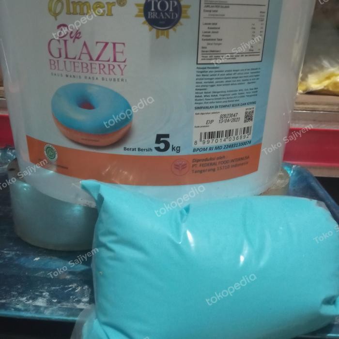 

Promo elmer dip glaze blueberry 250gr packing murah promo - 250gr