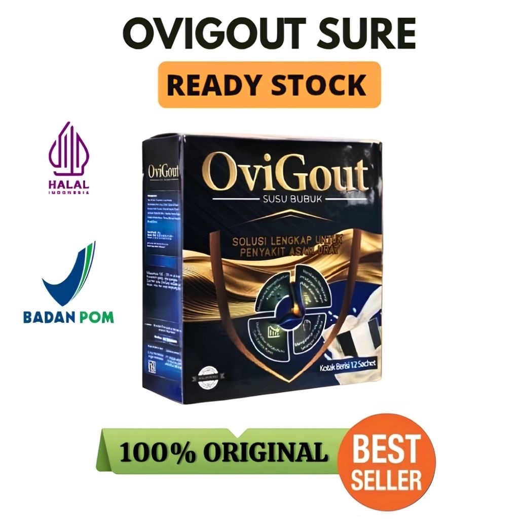 

OVIGOUT Milk Susu Herbal Bpom Halal | Ovigout Susu Obat Mengatasi Asam Urat