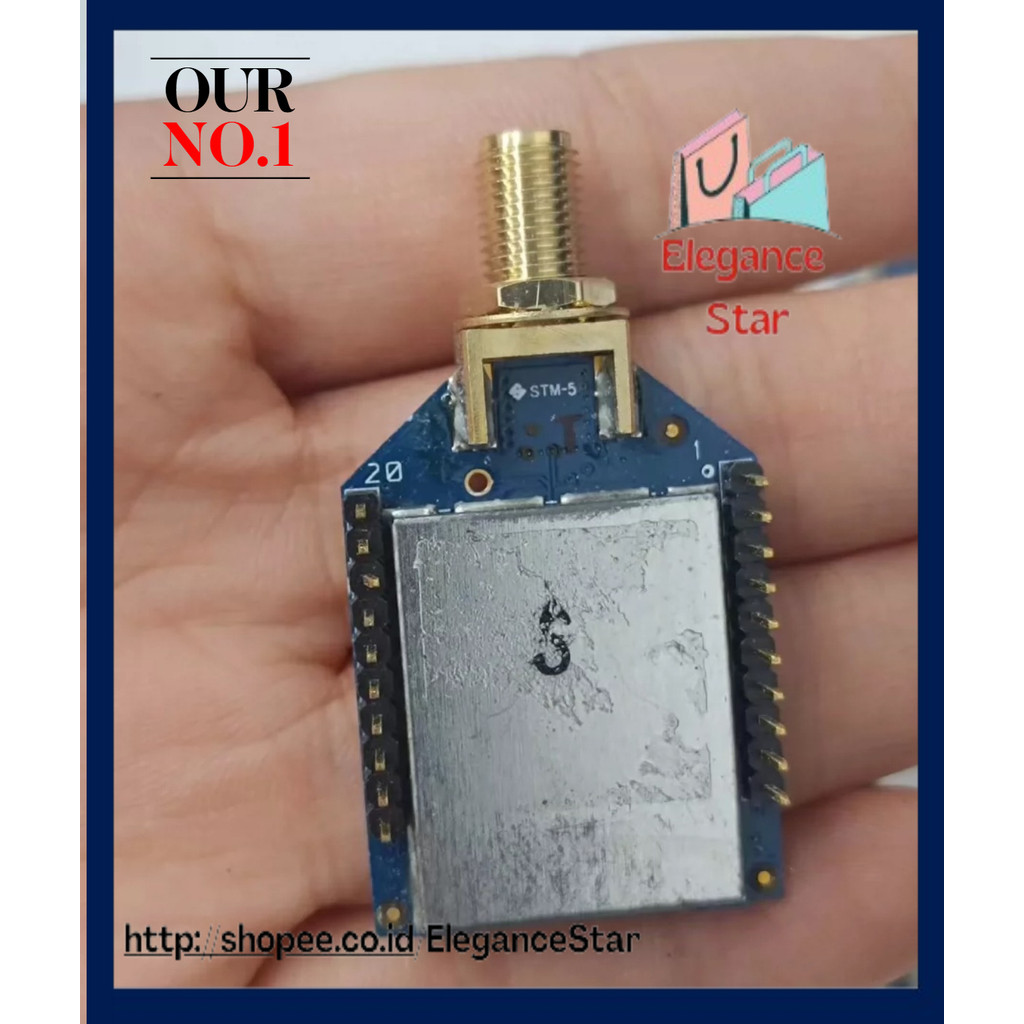 ZigBee XBee-PRO  63MW RPSMA S2B Module DigiMes DIGI XBEE S2B S2C Sub-GHz 920MHz Communication Module