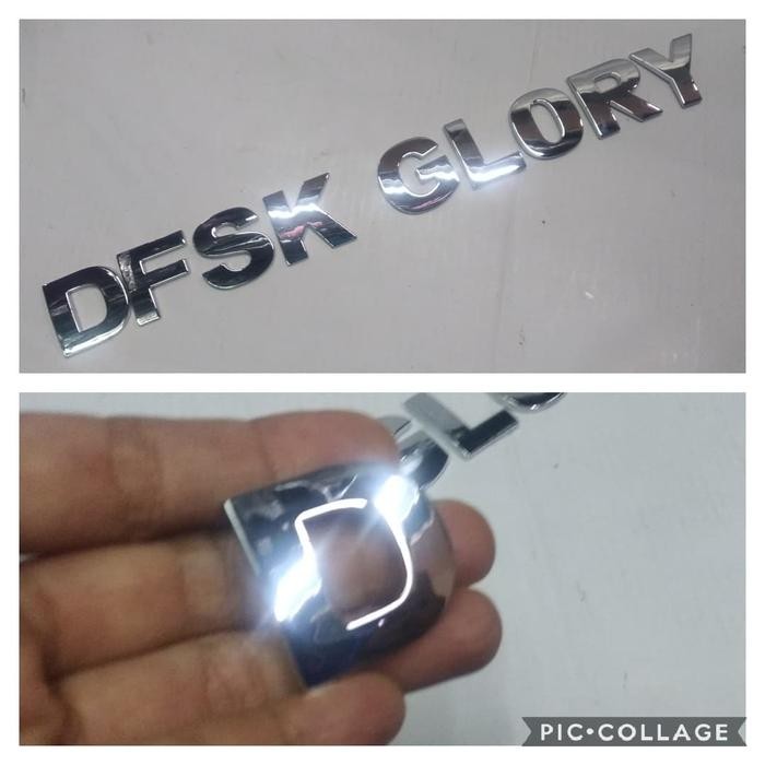 emblem kap mesin DFSK GLORY hood emblem PART BARU