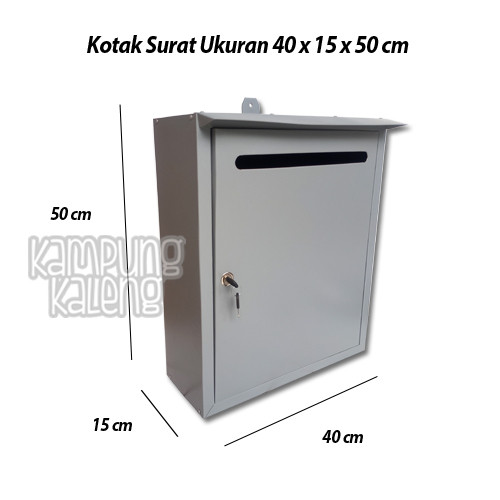 

NEW PRODUK Kotak Surat Ukuran 40 x 50 x 15 cm TERLARIS
