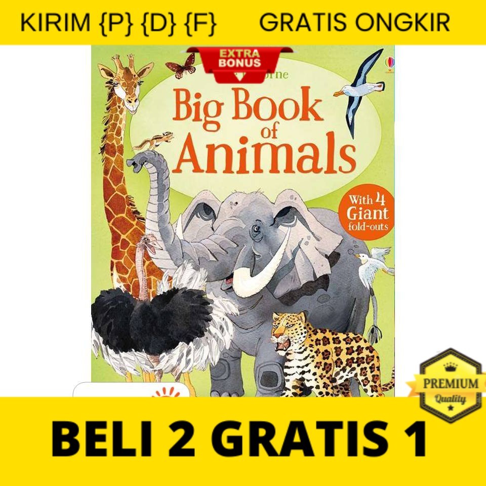 

{P} {D} {F} Big Book of Animals// Buku Cerita Anak