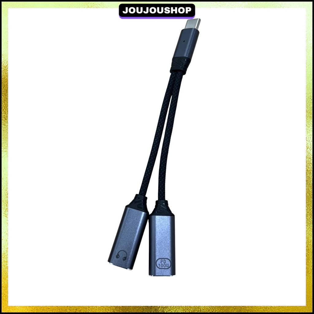 Kabel OTG 2in1 USB Type C Male to Lightning Type C Charging - DG21