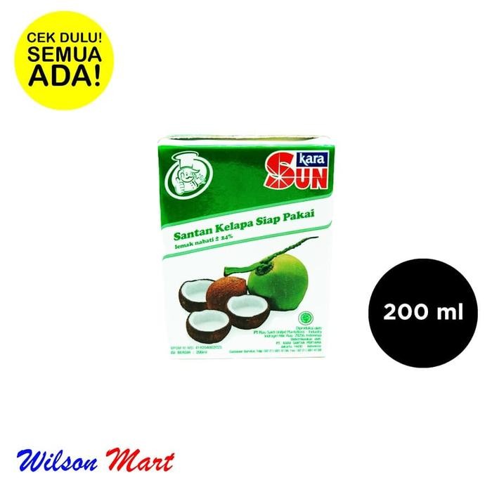

Promo SUN KARA SANTAN KELAPA SIAP PAKAI 200 ML