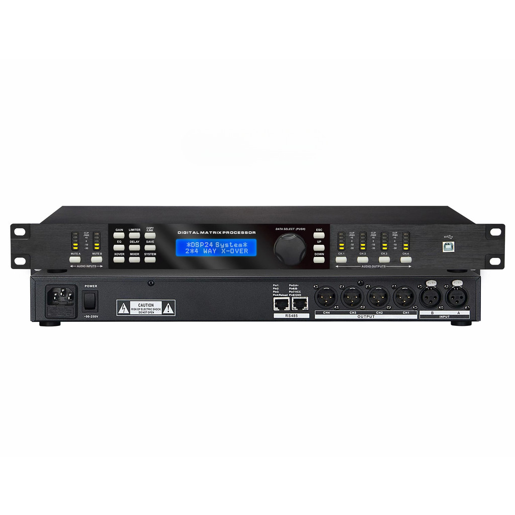 Betagear Digital Procesador Audio Speaker Management Processor Sound System Equipment Professional S