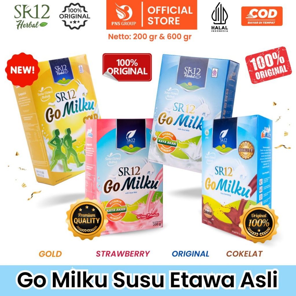 

Go Milku SR12 - SUSU KAMBING ORIGINAL 100% BPOM TERPERCAYA atasi ASAM LAMBUNG, DIABETES, KOLESTEROL - link mitra