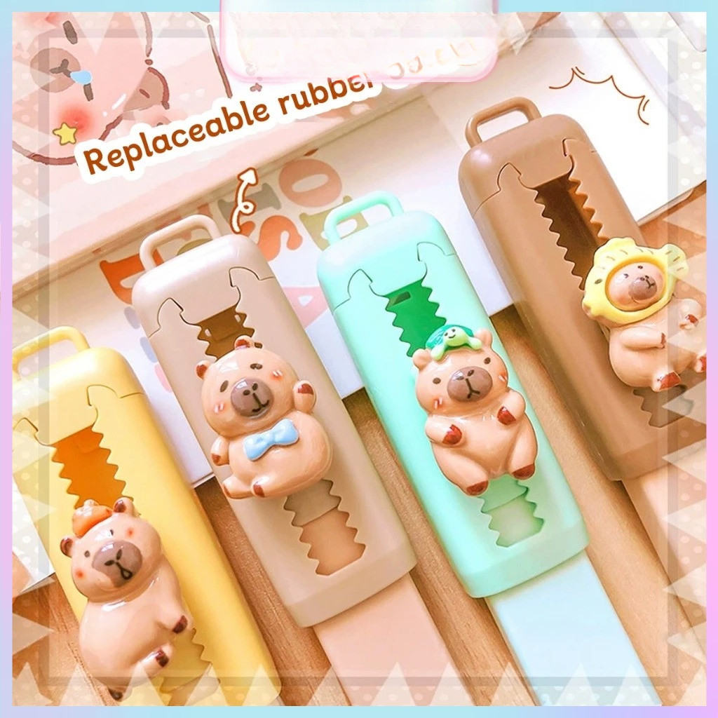 

Capybara Push-Pull Eraser 4B - Penghapus Ujian Anti Serpihan & Bentuk Kartun Lucu Cocok untuk Gambar Teknik/Sketsa H535