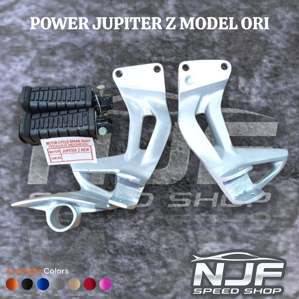 POWER FOOTSTEP POSTEP BOSTEP BELAKANG JUPITER Z SET KARET