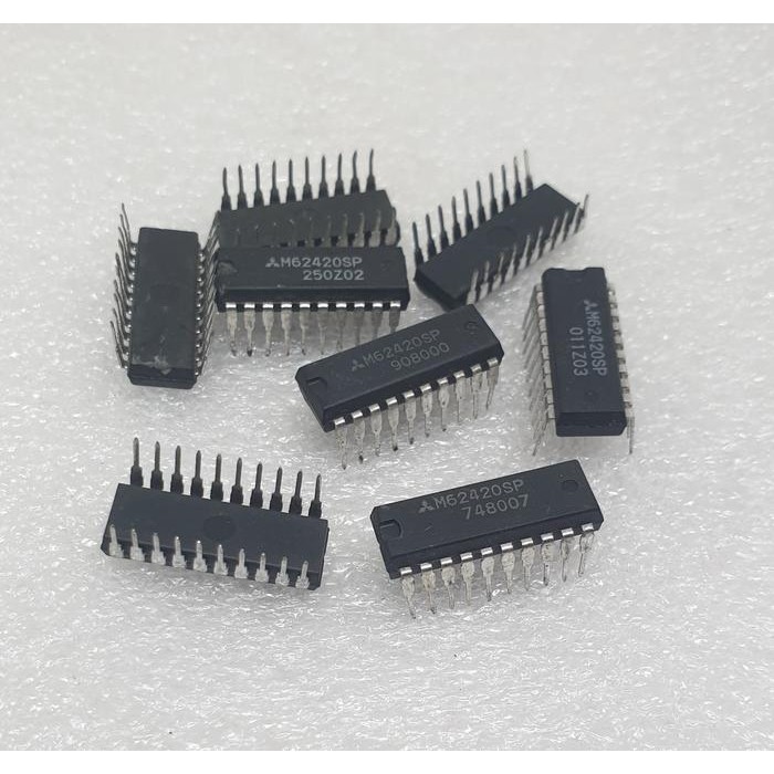 sPaRePaRt IC M62420SP 62420 SP IC Kontrol untuk Suara TV