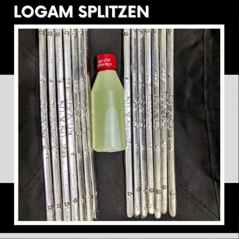 (1 Pcs) TIMAH PATRI 50X50 Bintang / Timah solder & Cairan timah Patri FLUG