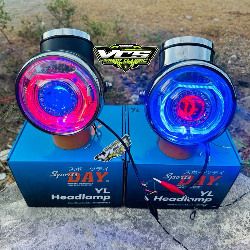 batok YL lampu YL fulbesi crom hitam set speedomter set biled