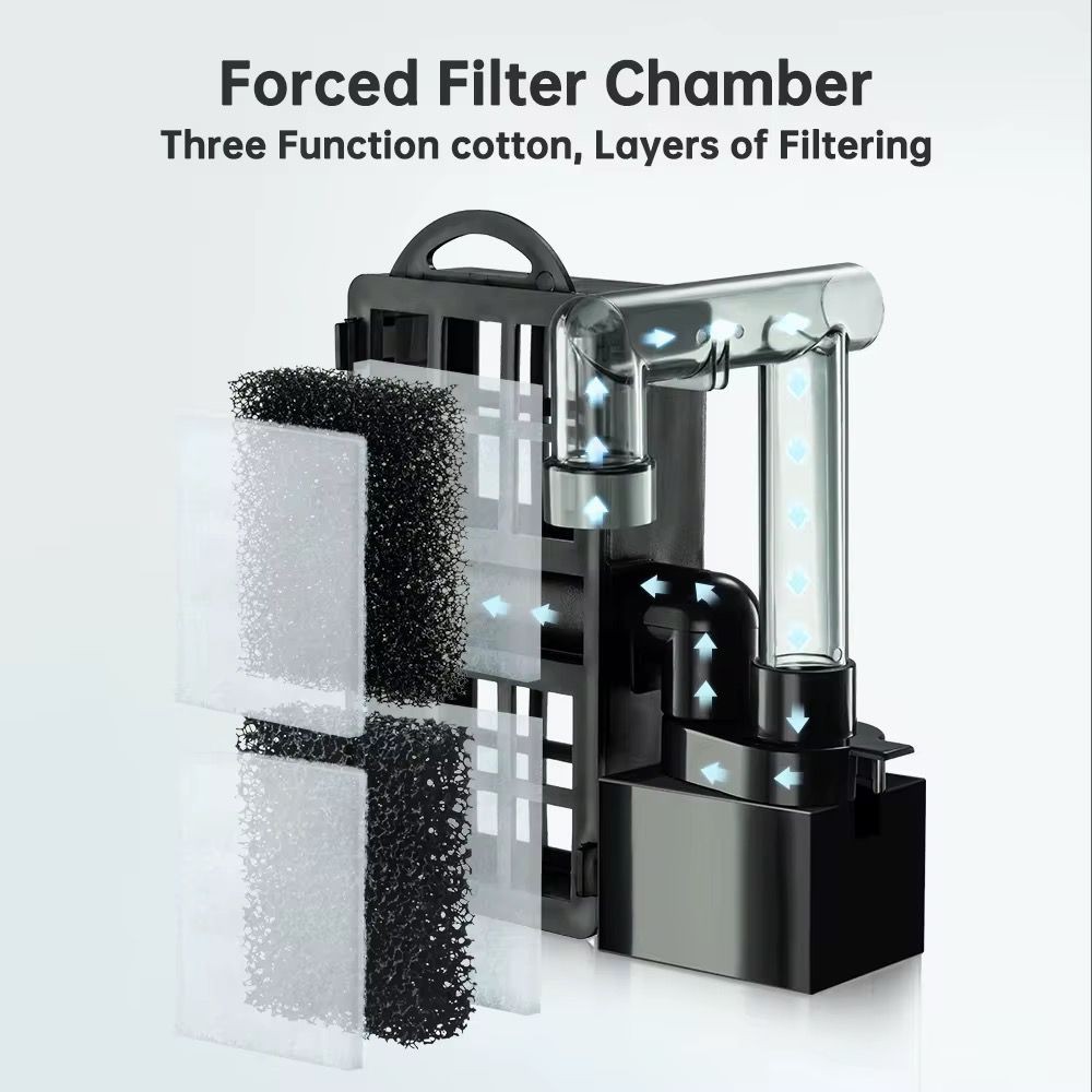 FILTER AIR AQUARIUM 3 IN 1PENYARING AQUARIUM AQUASCAPE