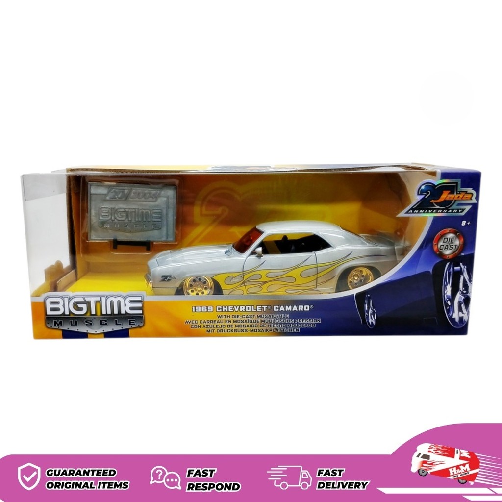 Jada BigTime Muscle 1/24 1969 Chevrolet Camaro
