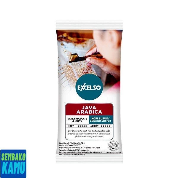 

Excelso Java Arabica 10 pcs x 10 gr - Kopi
