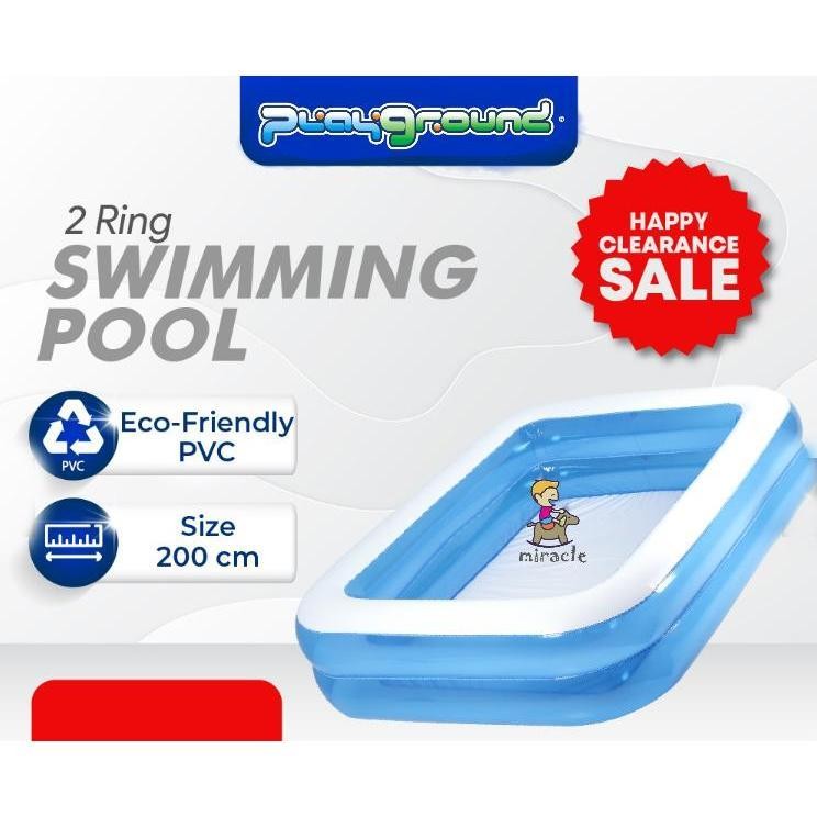 (LIVE) Kolam renang anak 2 METER kolam mandi bola ukuran jumbo inflatable pool kolam renang karet KE