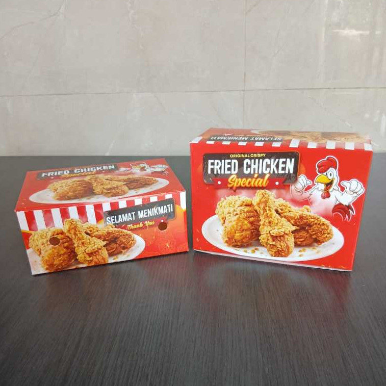 

1 Pcs Dus untuk Fried Chicken Ukuran 12x16