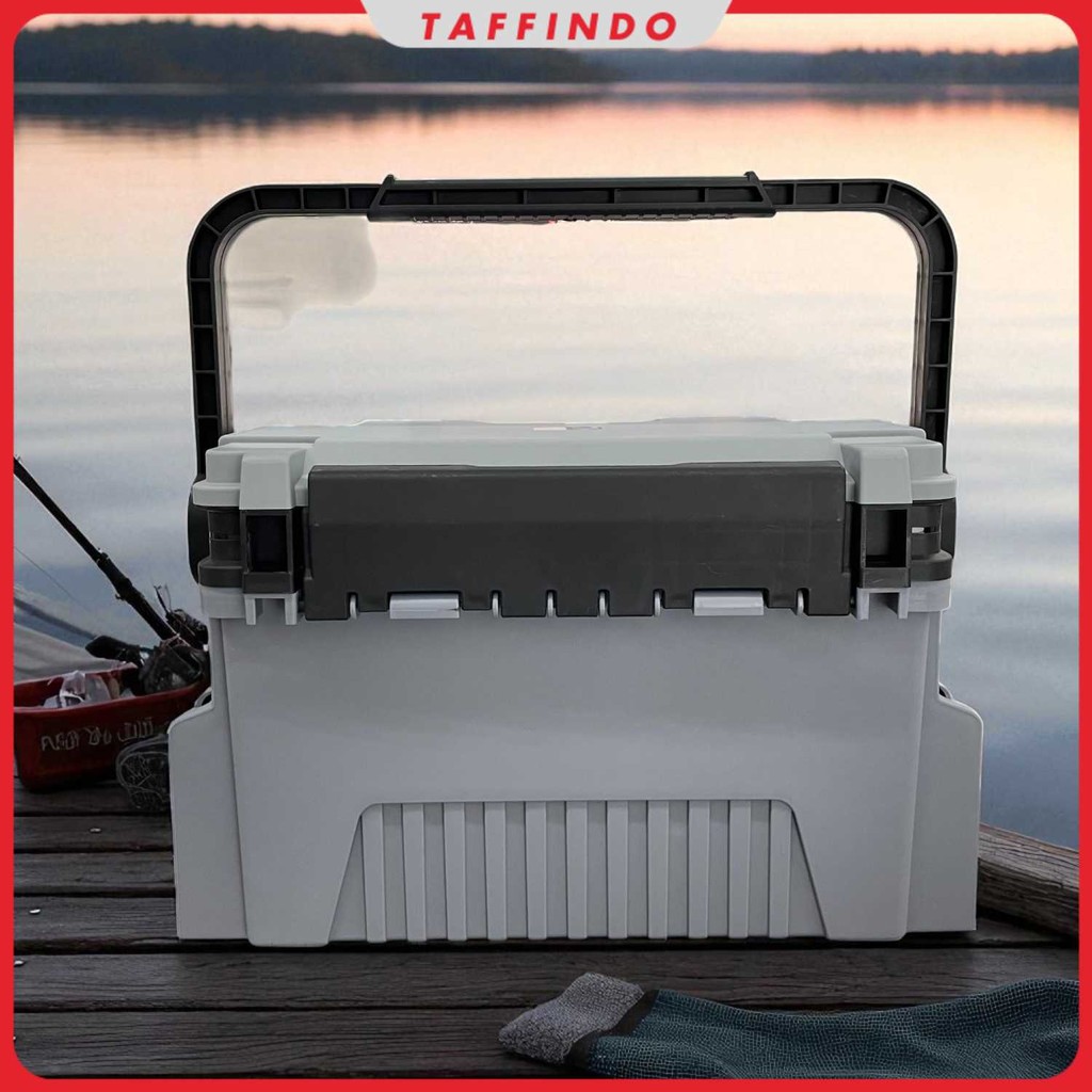 TaffSPORT Kotak Perkakas Pancing Fishing Tackle Box Double Layer - JF-31