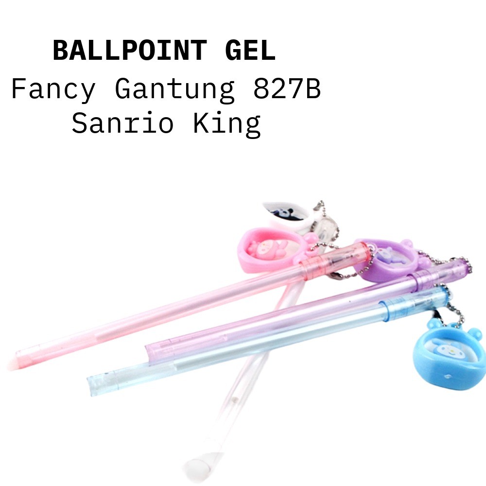 

❤️️12Pcs Ballpoint Gel Gantung Ring Sanfriends / 1 Pak Pulpen Gel Karakter 872❤️️