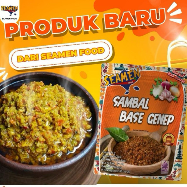 

New SEAMEN FOOD - SAMBAL BASE GENEP ISI 5 SASETPremium