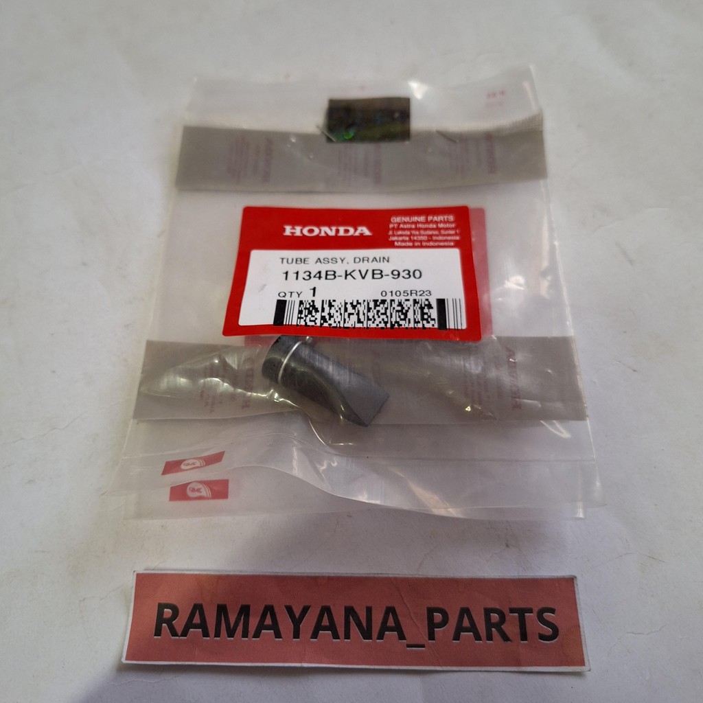 Tube Assy Drain Honda Vario 110 CW 1134BKVB930