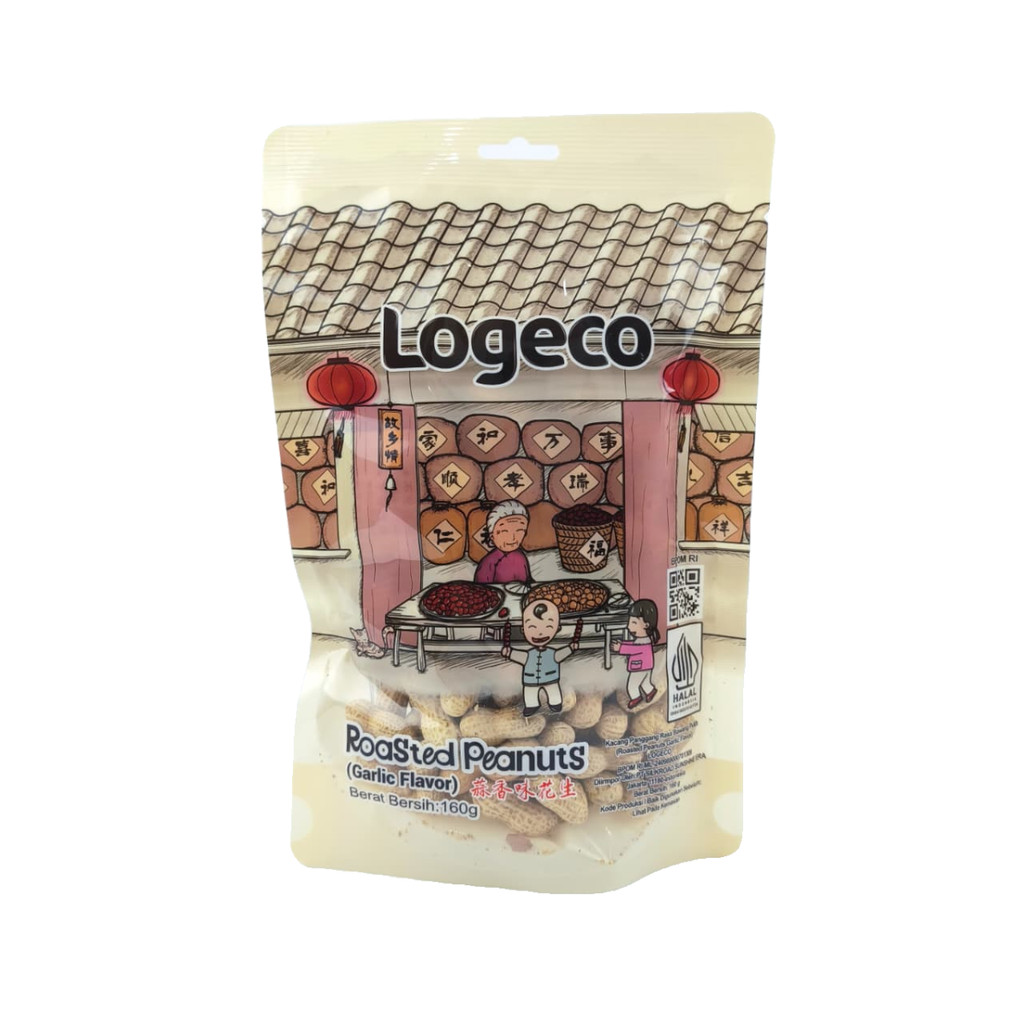 

Logeco Roasted Peanuts Garlic Flavor 160Gr