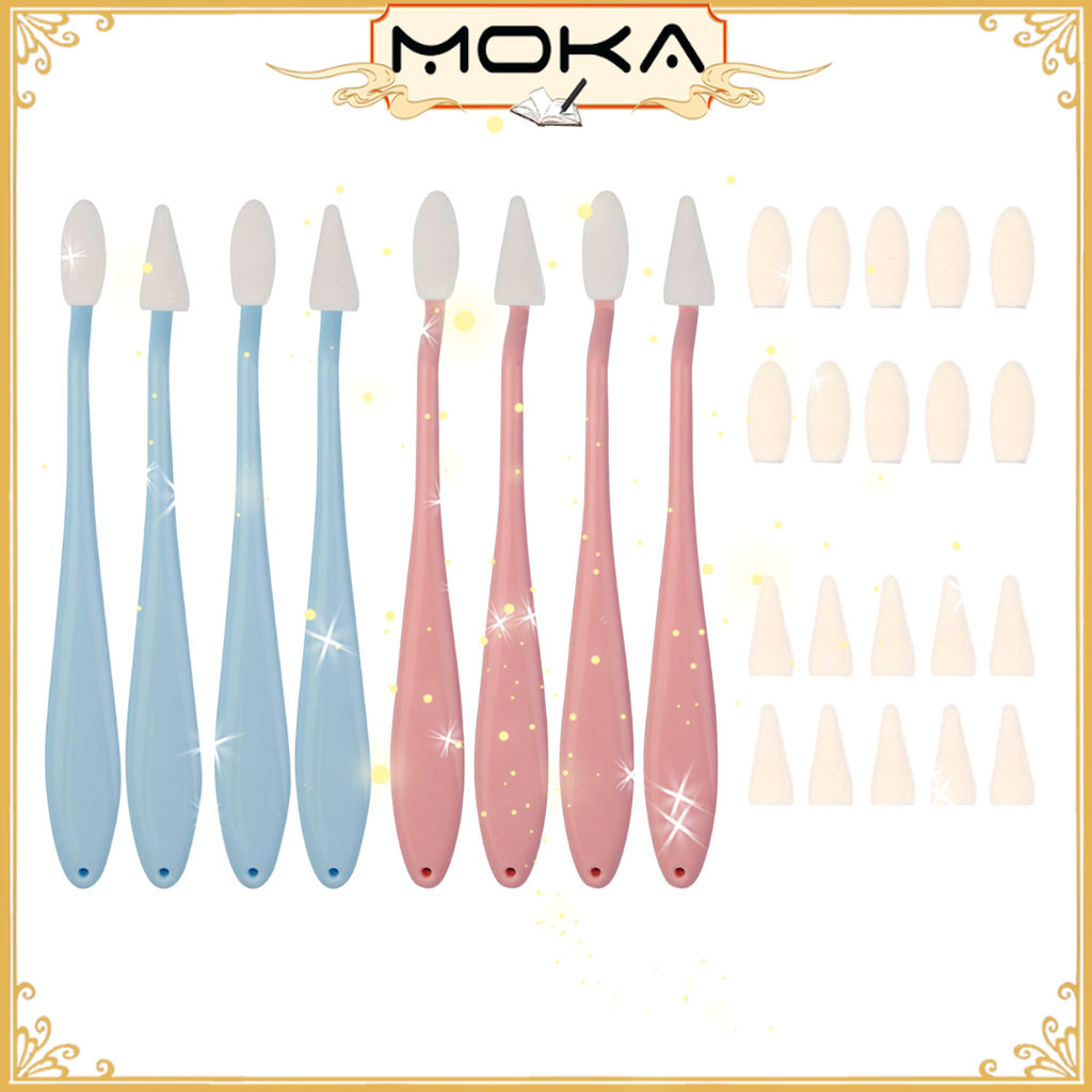 

MOKA Blending Brush For Sketch Painting / Alat Blending Sketsa Lukisan Isi 2 Pcs + 20 Refill MKA161