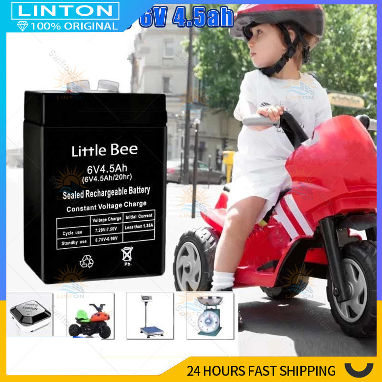 Baterai Aki Kering 6V 4,5Ah Aki Kering Aki Mobil Mainan 6V Battery UPS ACCU 6V /Aki Kering Sprayer E