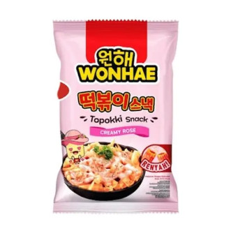 

Wonhae Topokki Snack Creamy Rose 80 gr