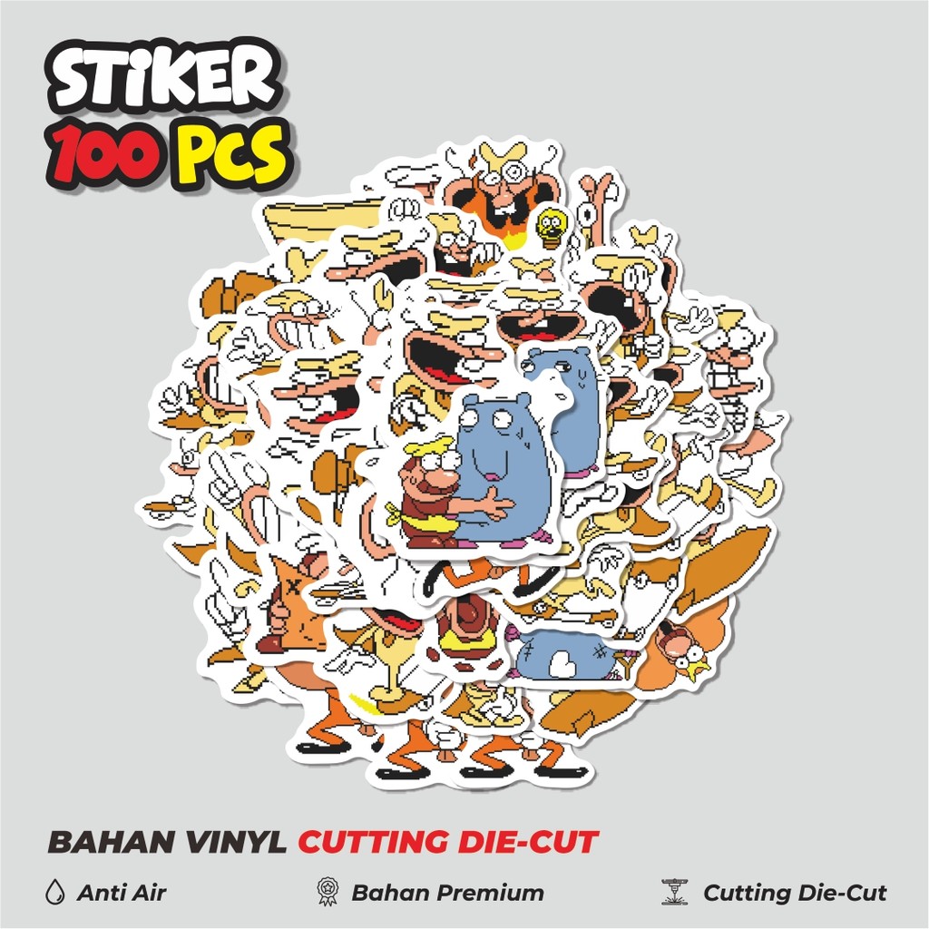 

Terbaru! 50 pcs Stiker Pizza Tower V4 Dekorasi Lucu Kreatif untuk Notebook, Skateboard, HP