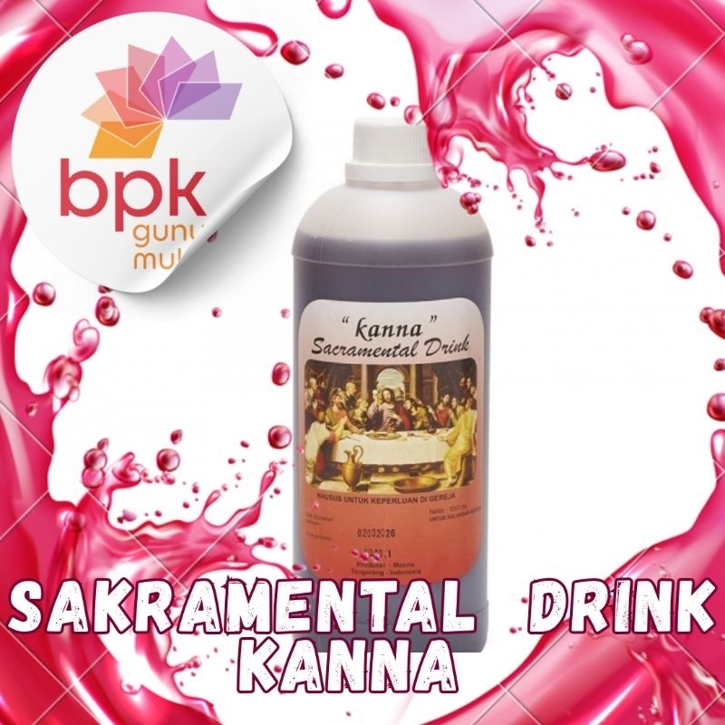 

Anggur Perjamuan " Kanna " 1L Sacramental Drink