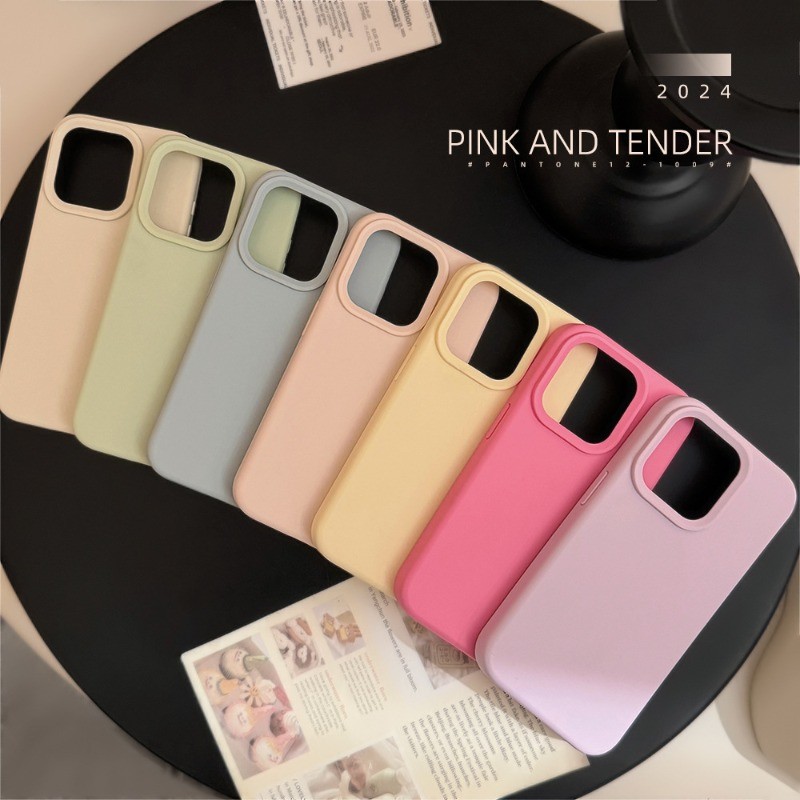 Liquid Silicone Magnetic Soft Case For iPhone 11 13 16 15 12 14 Pro Max Casing Pelindung Ponsel Anti
