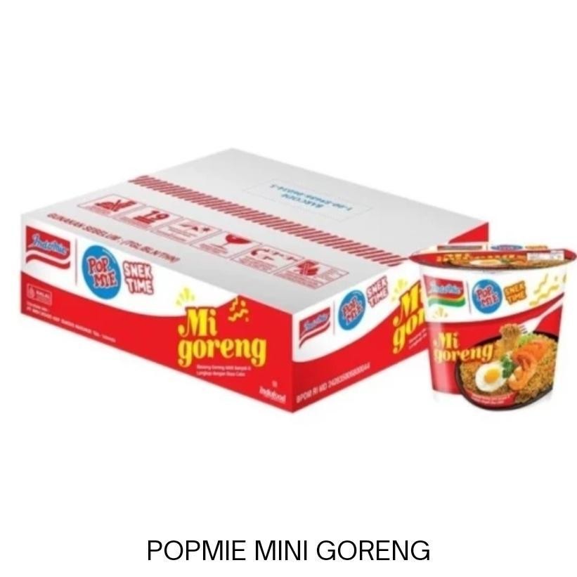 

Pop Mie Mini Mie GORENG Instan Cup 38gr ( 1 dus 24 pcs )
