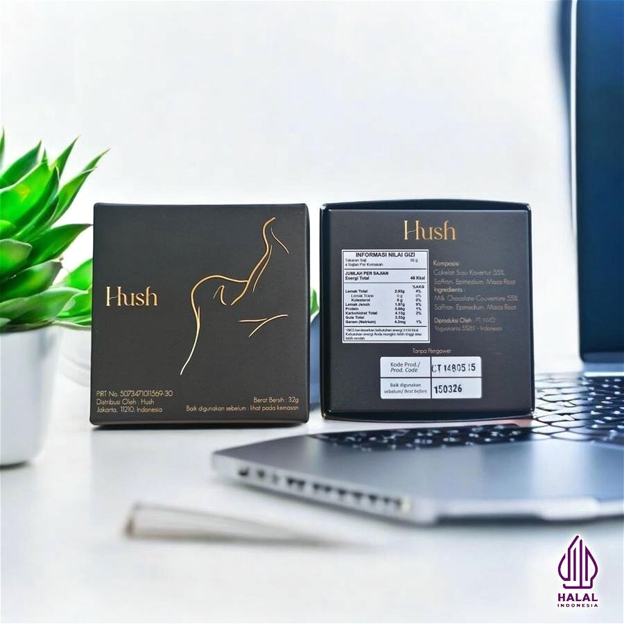 

Hush chocolate Original Dark Chocolate for couple 32 gram Untuk Hubungan Lebih Harmonis