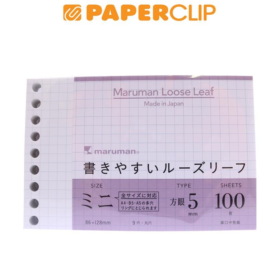 

LOOSE LEAF B7 MARUMAN L1432 100S KOTAK
