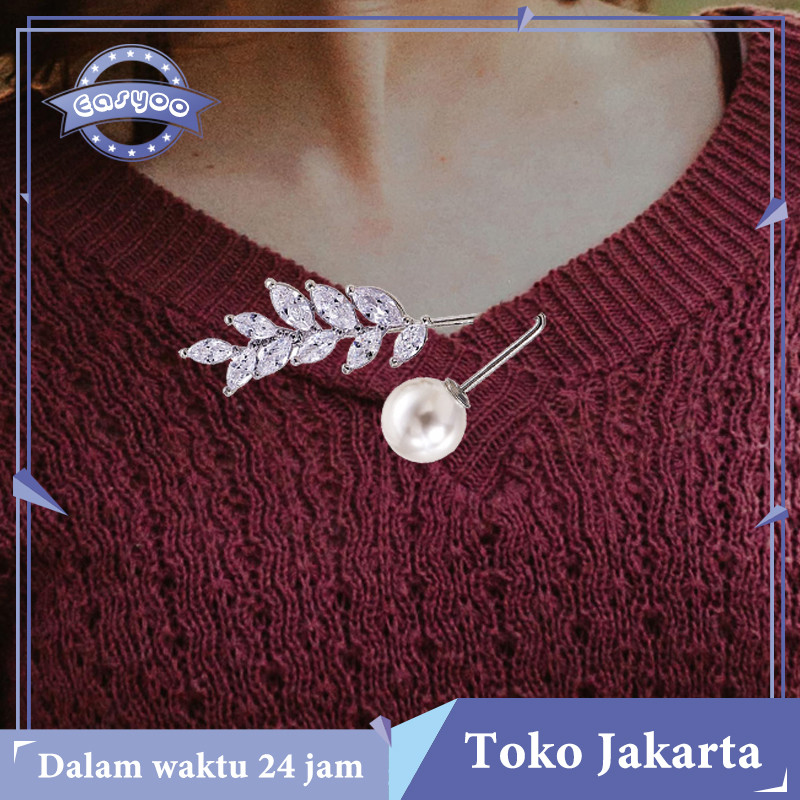 Bros Aksen Mutiara Bros Mewah Elegan Bros Premium Bros Wanita Mutiara Bros Mewah Elegant