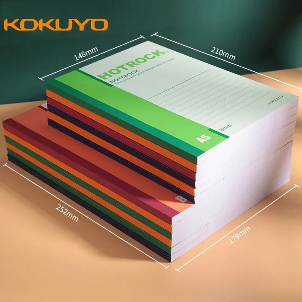 

5pcs Japan Stationery KOKUYO HOTEL ROCK Wireless Binding Notebook WCN-N1050 A5 A4 B5 Simple Soft Notepad Student