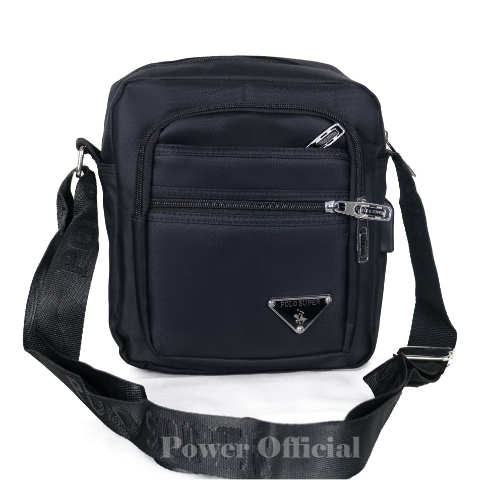 MK87YH Tas Selempang Pria Sling bag Import Polo  Power Original Tas Slempang Trendy Casual Fashionab