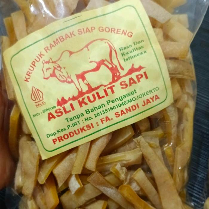 

Rambak Sapi 1 kg Mix (500gr Stik, 500gr Dadu) Terlaris
