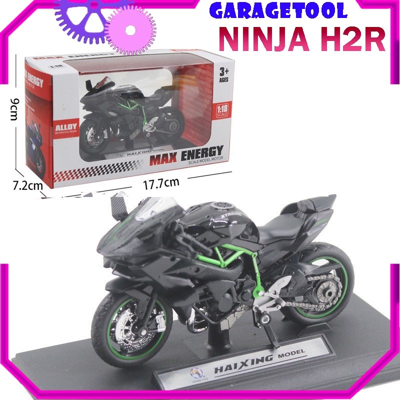 GT| 1:18 Miniature Motor Balap Yamaha Ducati NINJA H2R Diecast Motor Gp Yamaha Miniatur Motor Ktm Tr