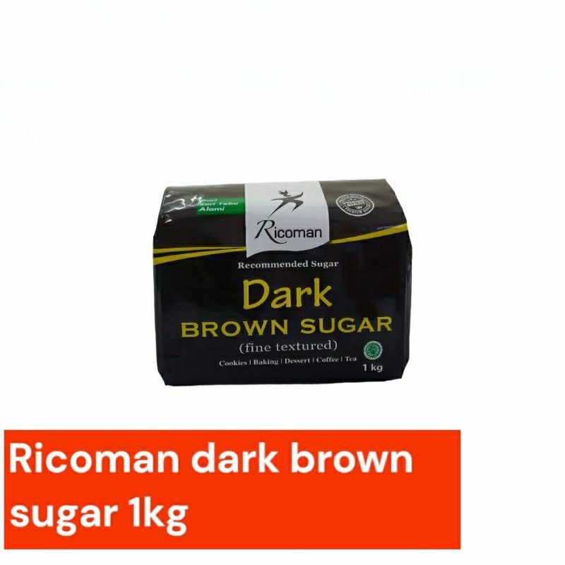 

ricoman dark brown sugar 1kg