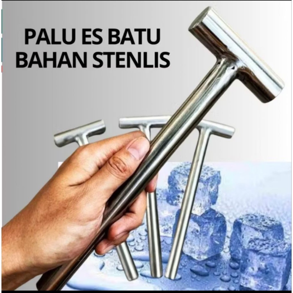 Palu es batu higienis Palu pemukul Es Batu Palu Multifungsi stainless