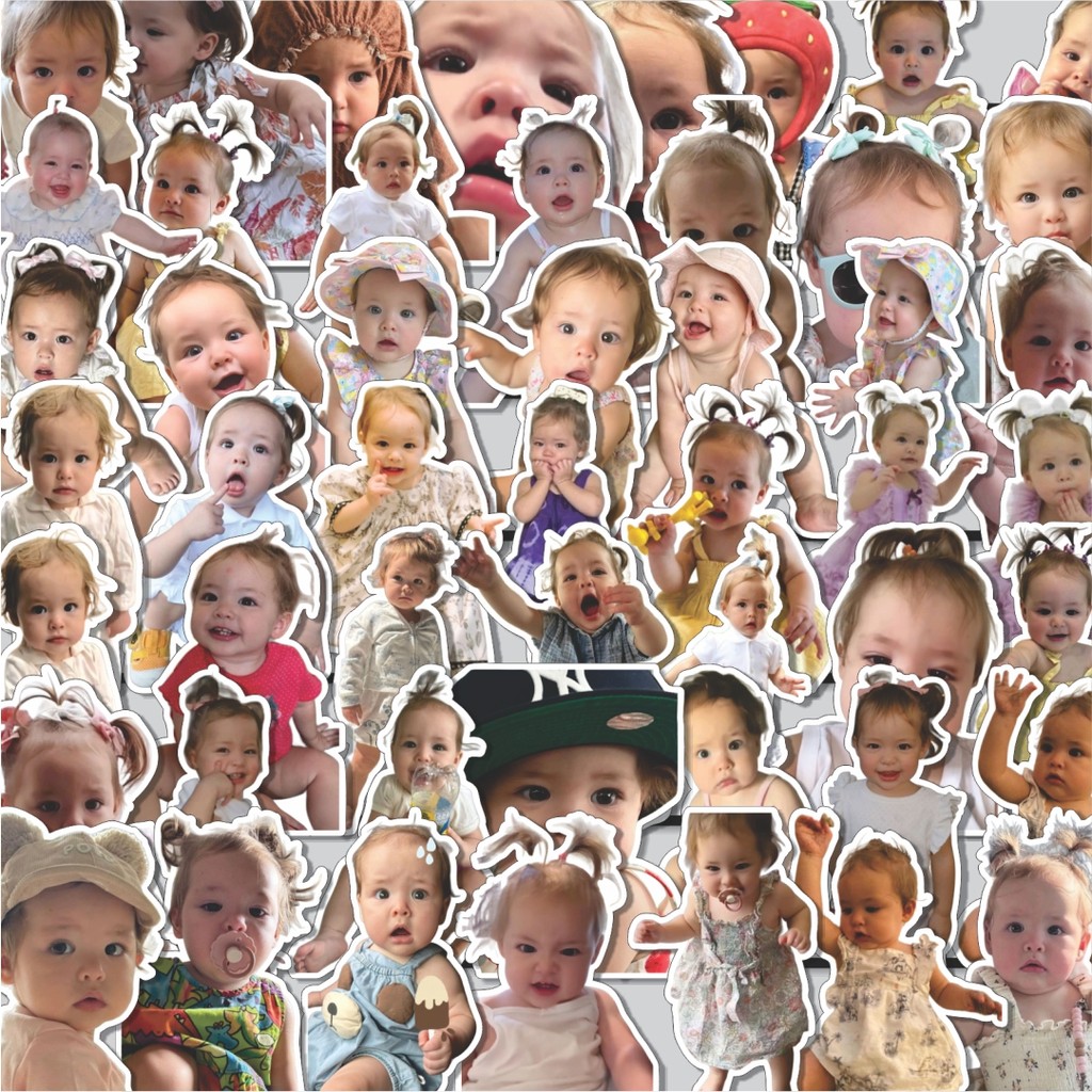 

Stiker Cutting Pack Stiker Bayi Lucu Kamari SW Isi 100Pcs Series Aesthetic Lucu Keren Untuk Koper Bahan Vynil