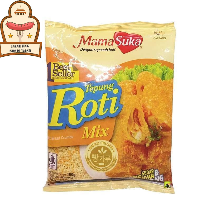 

Tepung Roti Mamasuka Mix 500gr - Lapisan Krispi & Warna Emas Menggoda