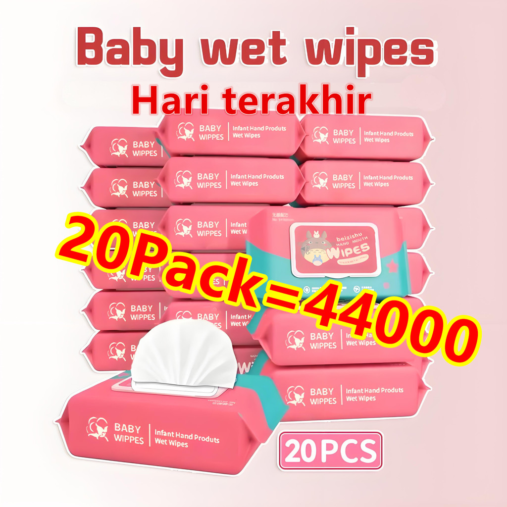 20Bungkus Tisu Basah Bayi Isi 80